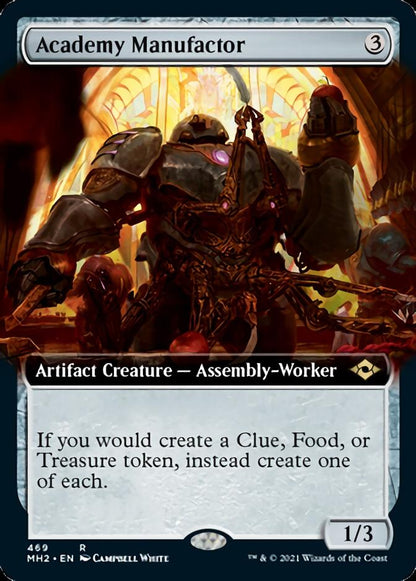 Academy Manufactor (Extended Art) [Modern Horizons 2] Foil