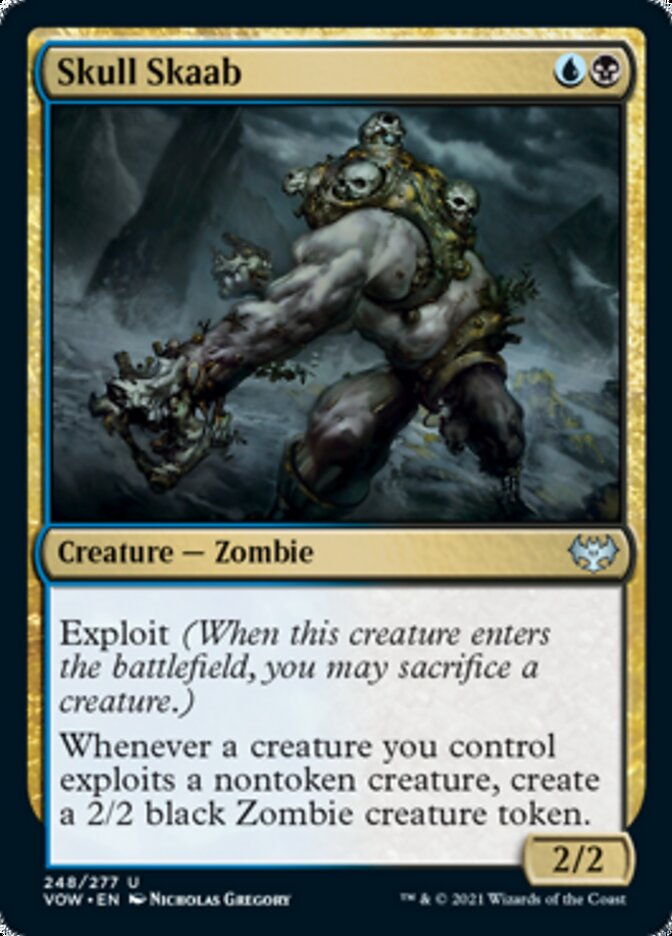 Skull Skaab [Innistrad: Crimson Vow] Foil