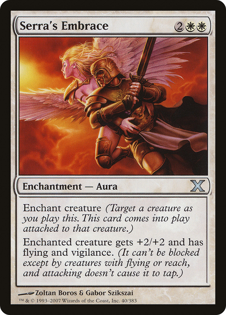 Serra's Embrace  [Tenth Edition]
