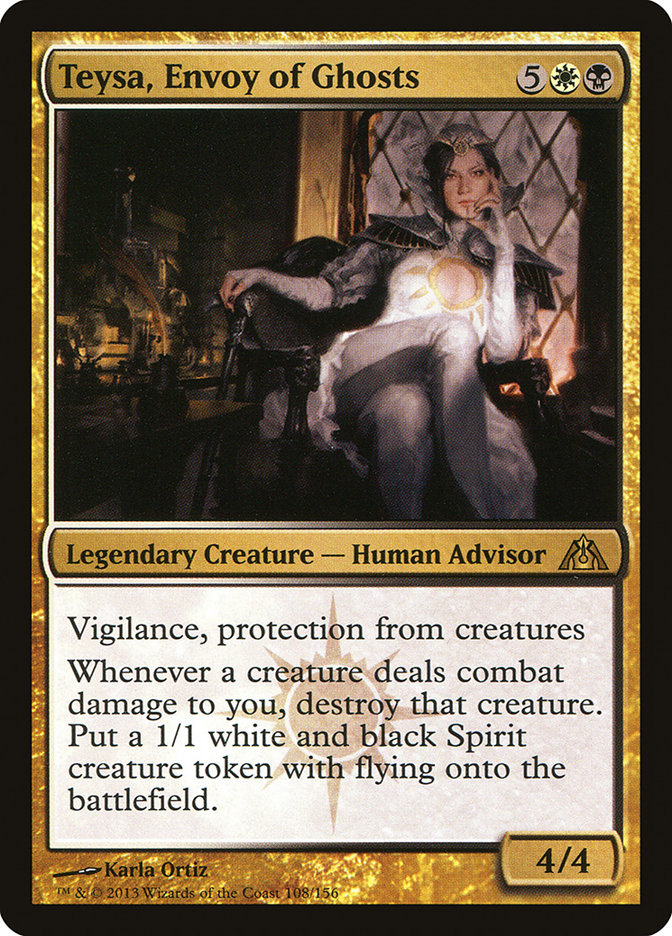 Teysa, Envoy of Ghosts [Dragon's Maze] Foil