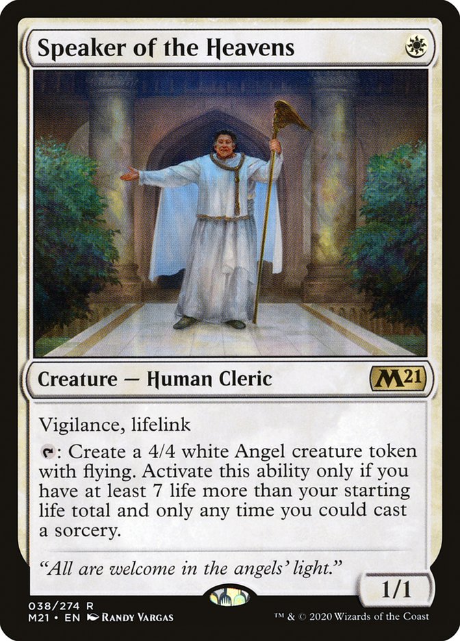 Speaker of the Heavens [Core Set 2021] Foil