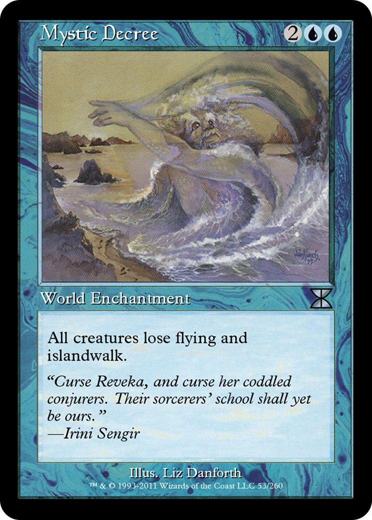 Mystic Decree  [Masters Edition IV] Foil