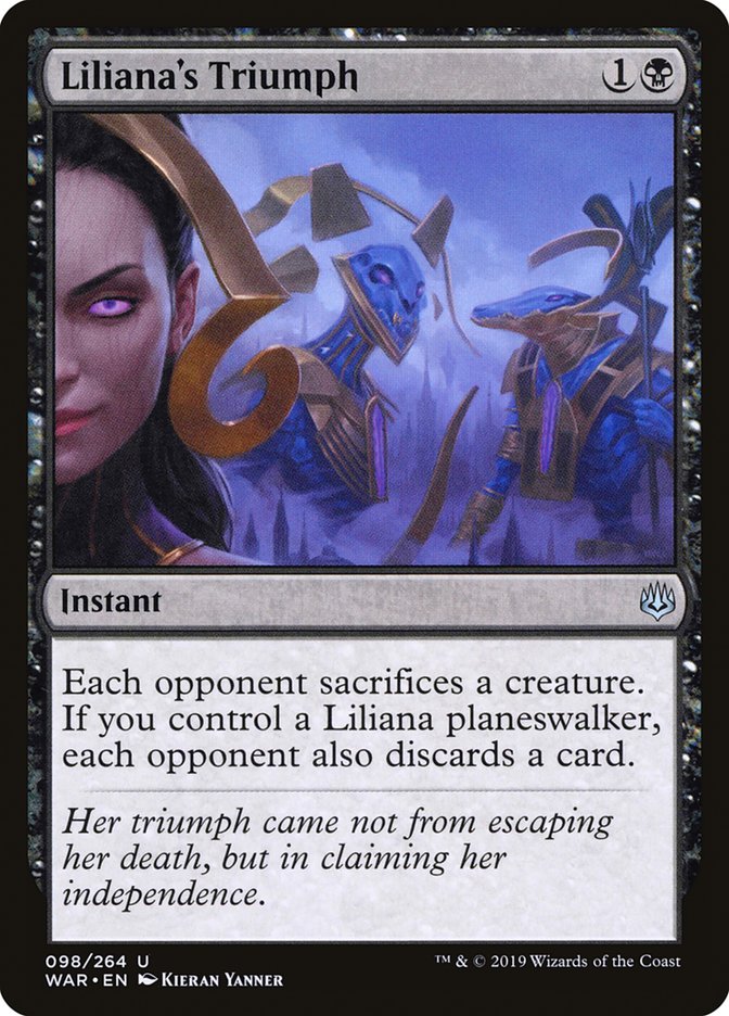 Liliana's Triumph [War of the Spark] Foil