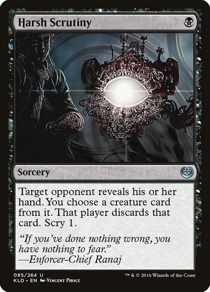 Harsh Scrutiny [Kaladesh] Foil