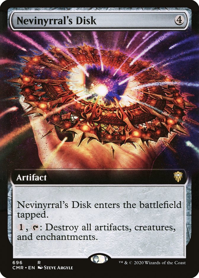 Nevinyrral's Disk (Extended Art) [Commander Legends] Foil