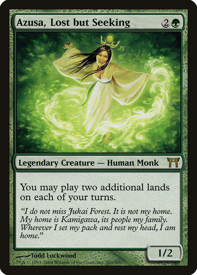 Azusa, Lost but Seeking [Champions of Kamigawa] Foil