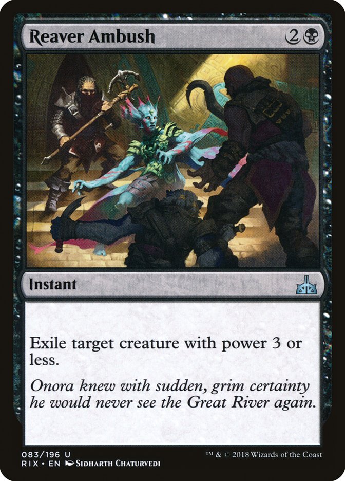 Reaver Ambush [Rivals of Ixalan] Foil