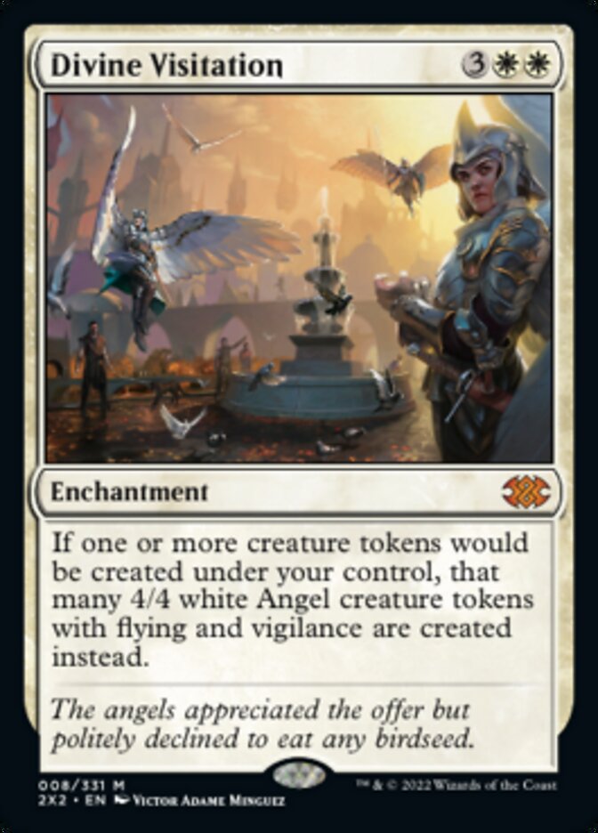 Divine Visitation [Double Masters 2022] Foil