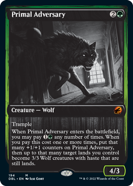 Primal Adversary [Innistrad: Double Feature] Foil
