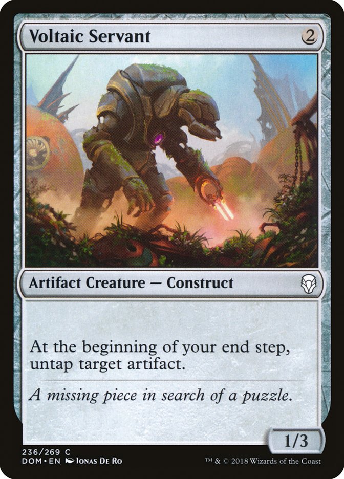 Voltaic Servant [Dominaria] Foil