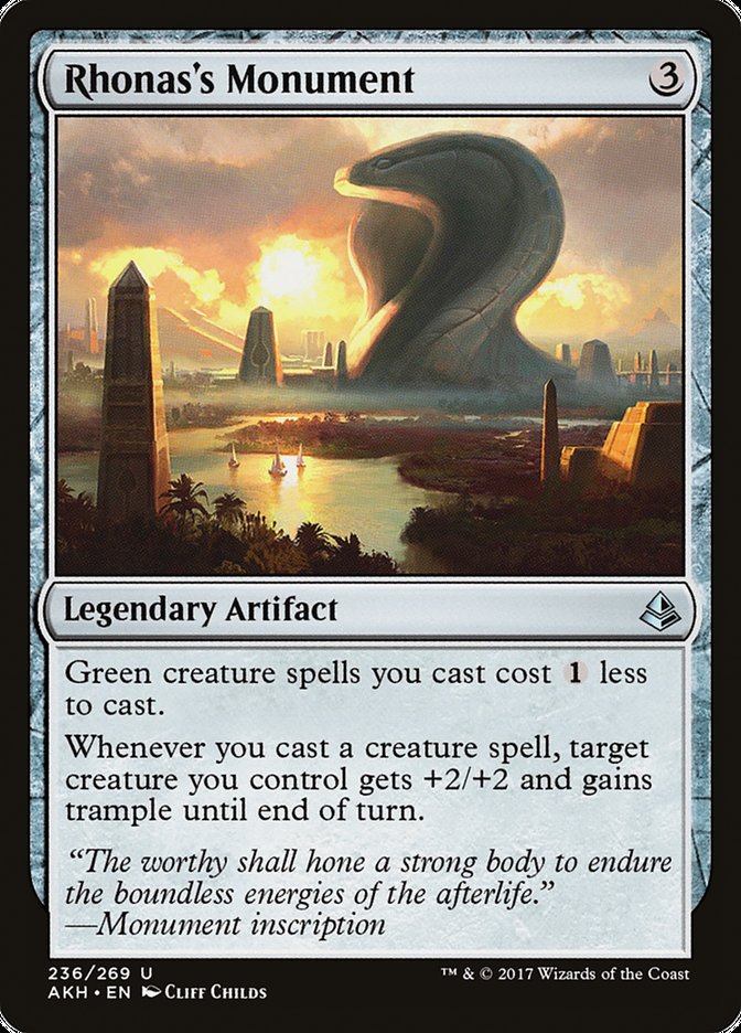 Rhonas's Monument [Amonkhet] Foil