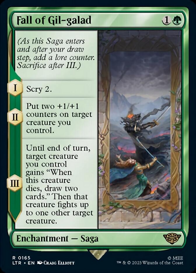 Fall of Gil-galad [The Lord of the Rings: Tales of Middle-Earth] Foil