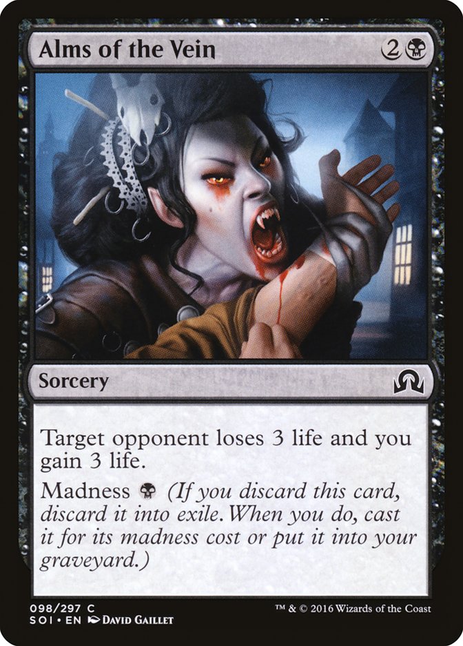 Alms of the Vein [Shadows over Innistrad] Foil