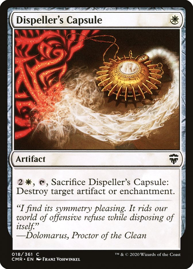 Dispeller's Capsule [Commander Legends] Foil