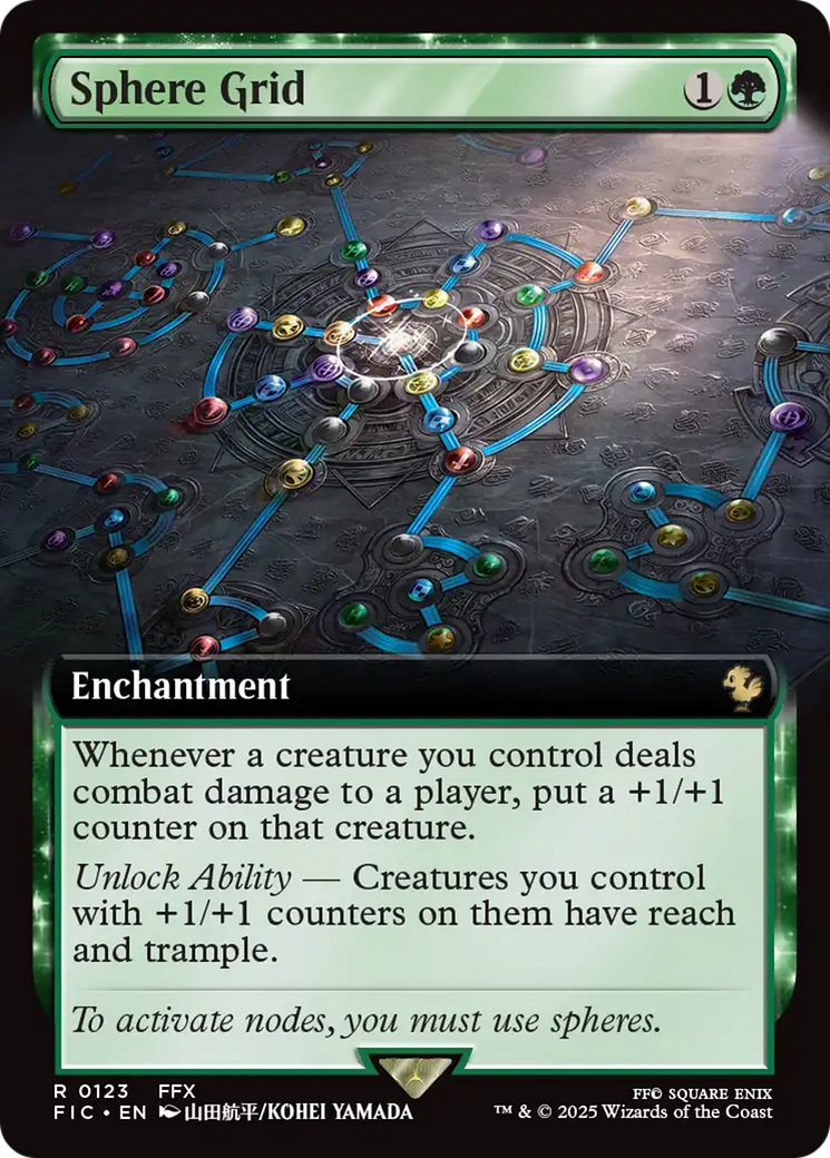 Sphere Grid (Extended Art) [FINAL FANTASY Commander] Foil