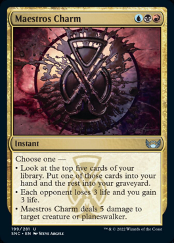 Maestros Charm [Streets of New Capenna] Foil