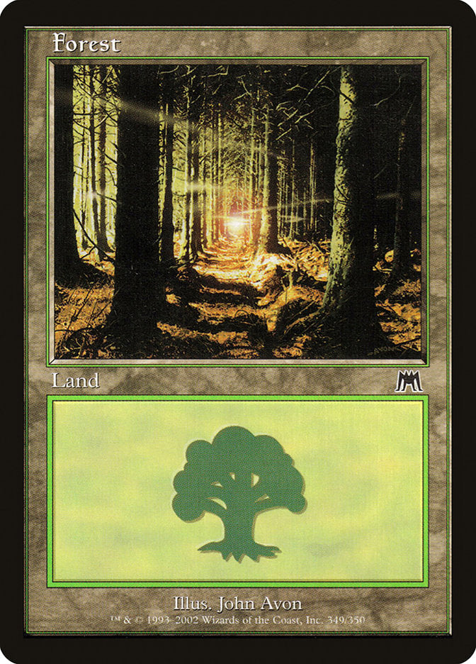 Forest (349) [Onslaught] Foil