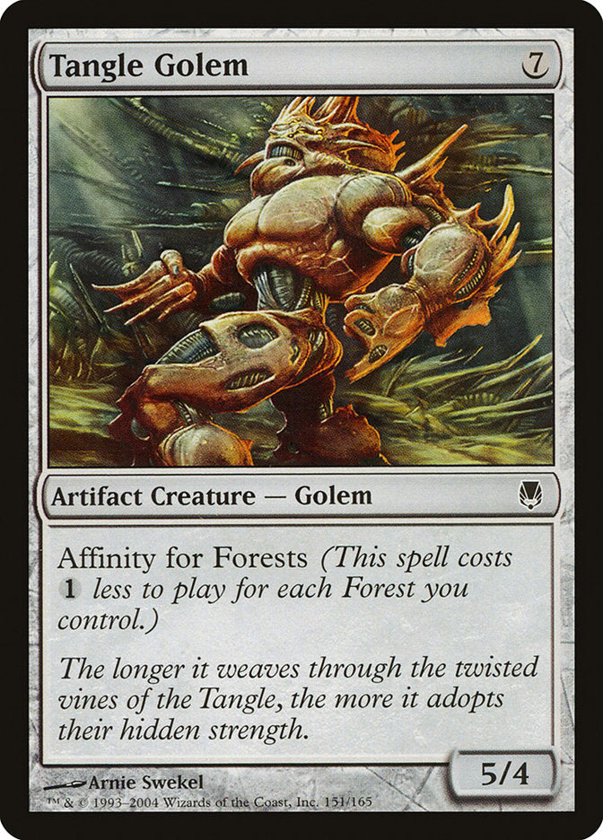 Tangle Golem [Darksteel] Foil