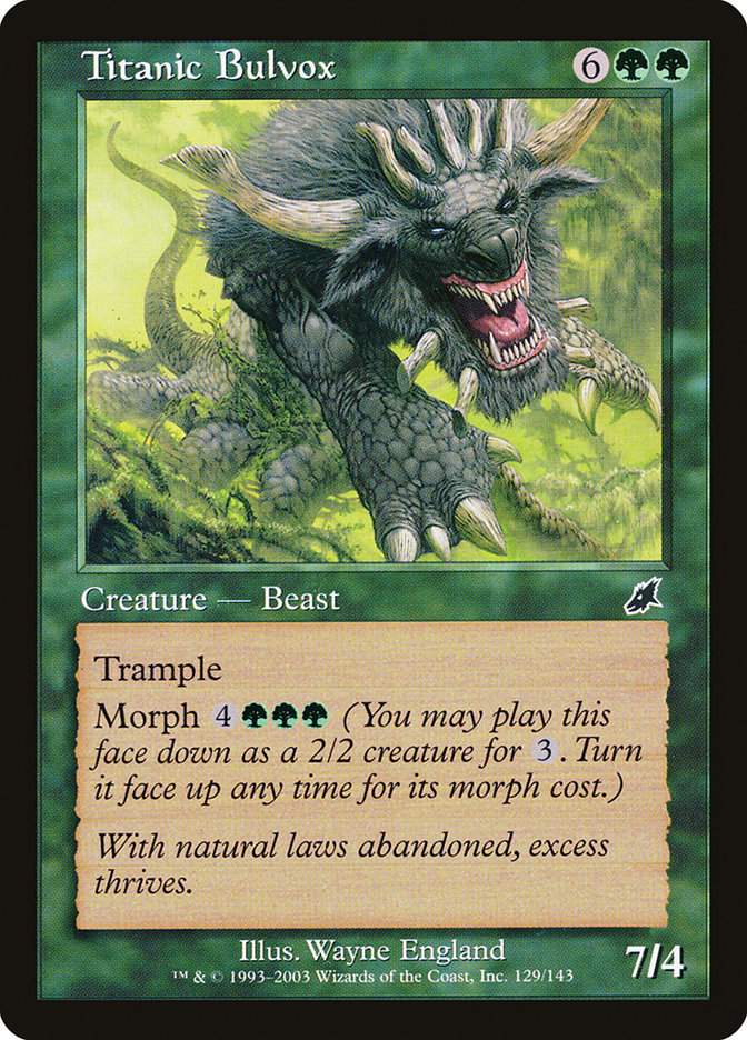 Titanic Bulvox [Scourge] Foil