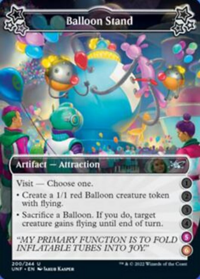 Balloon Stand (5-6) [Unfinity] Foil