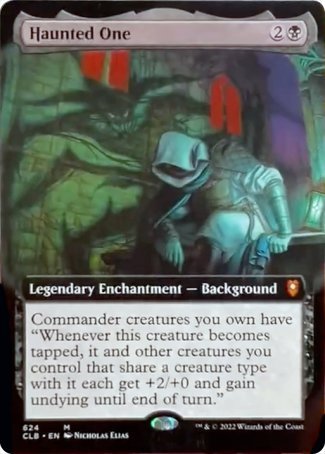 Haunted One (Extended Art) [Commander Legends: Battle for Baldur's Gate] Foil