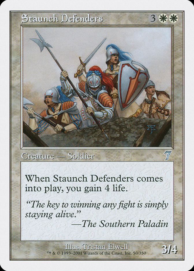 Staunch Defenders [Seventh Edition] Foil