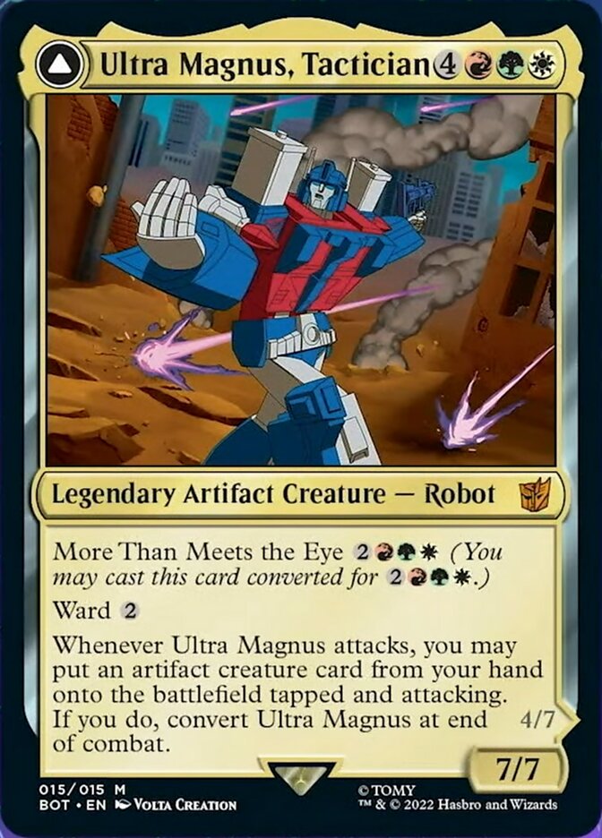 Ultra Magnus, Tactician // Ultra Magnus, Armored Carrier [Transformers] Foil