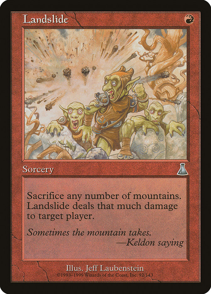 Landslide [Urza's Destiny] Foil