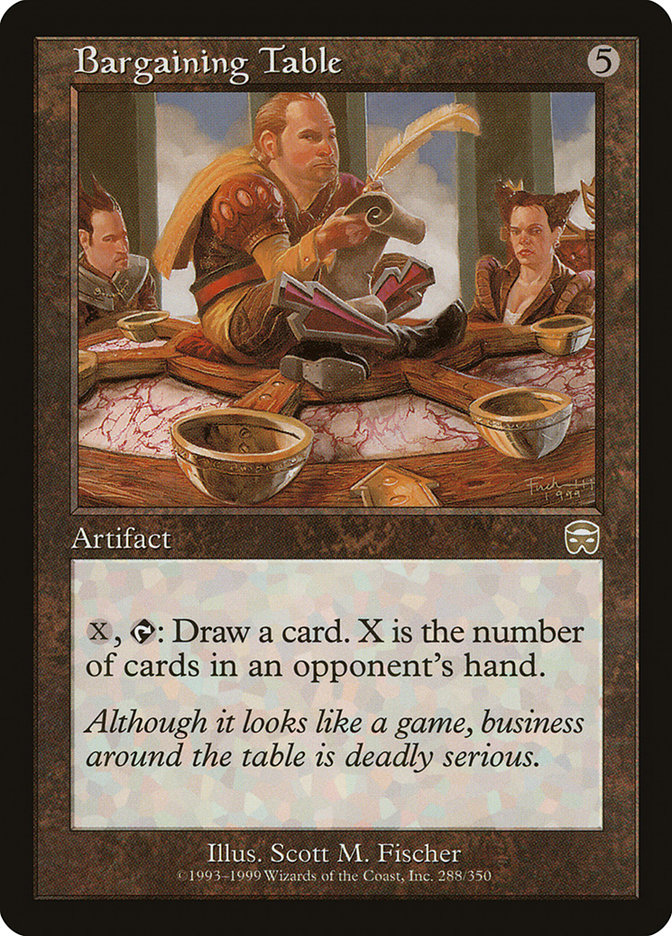 Bargaining Table [Mercadian Masques] Foil