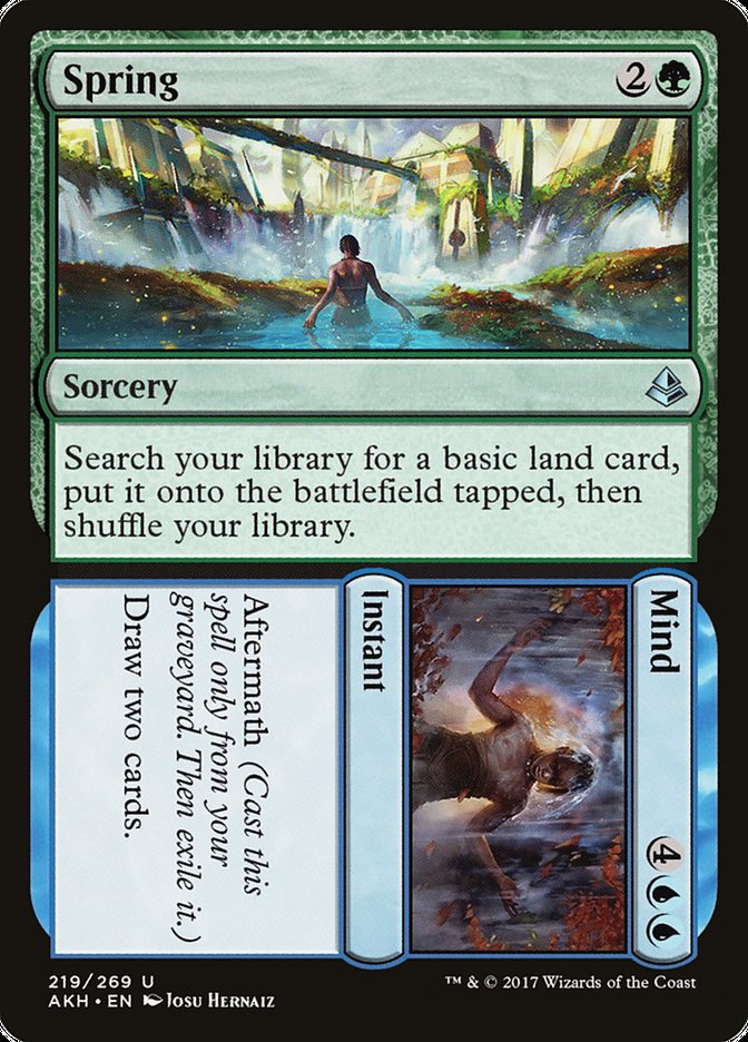 Spring // Mind [Amonkhet] Foil