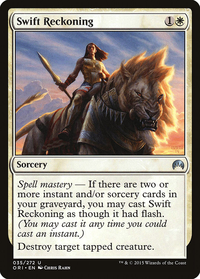 Swift Reckoning [Magic Origins] Foil