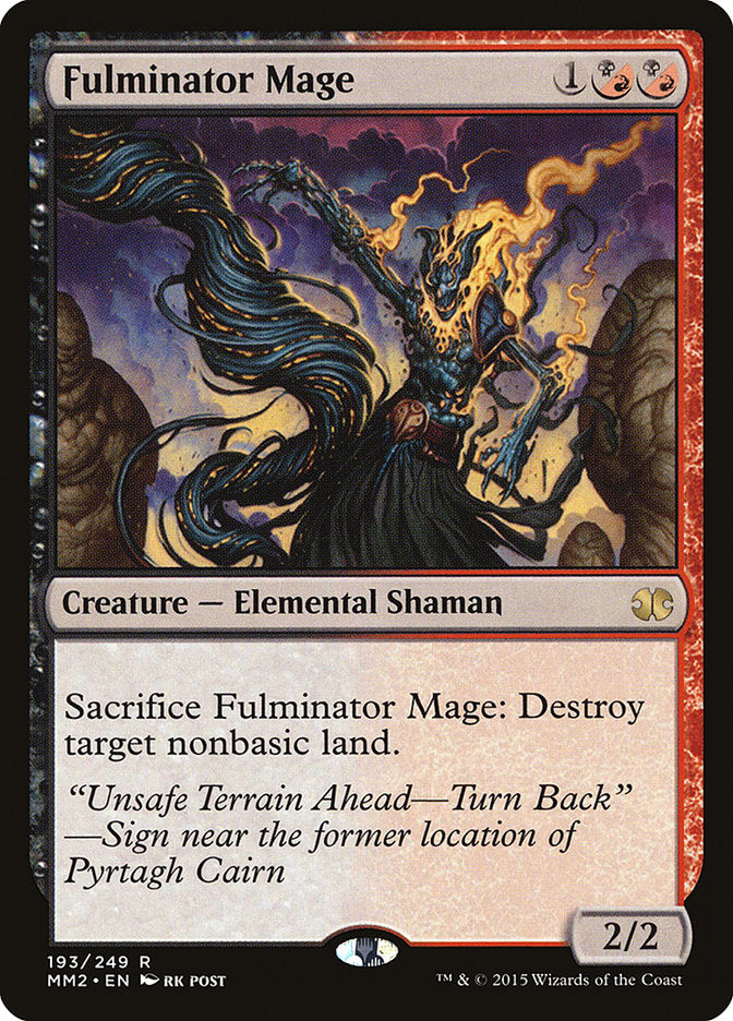 Fulminator Mage [Modern Masters 2015] Foil