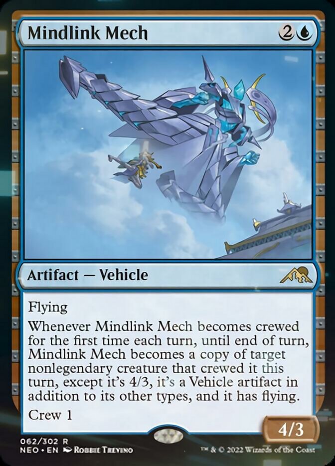 Mindlink Mech [Kamigawa: Neon Dynasty] Foil