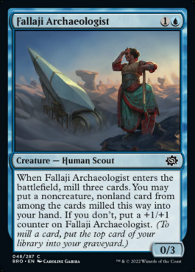 Fallaji Archaeologist [The Brothers' War] Foil