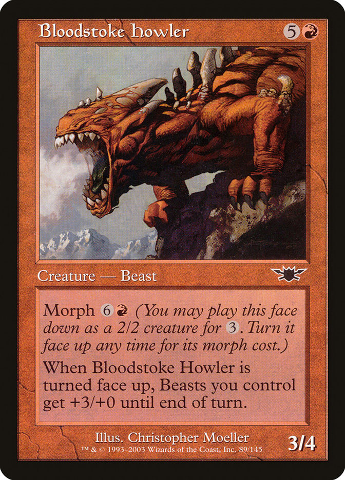 Bloodstoke Howler [Legions] Foil