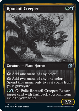 Rootcoil Creeper [Innistrad: Double Feature] Foil