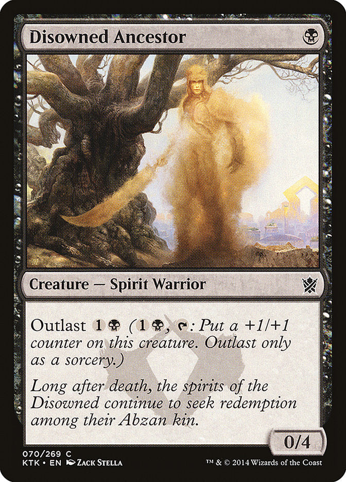Disowned Ancestor [Khans of Tarkir] Foil