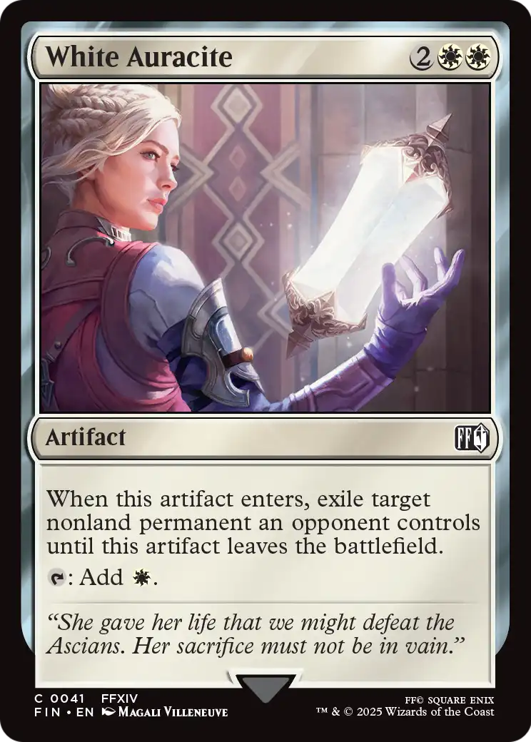 White Auracite [FINAL FANTASY] Foil