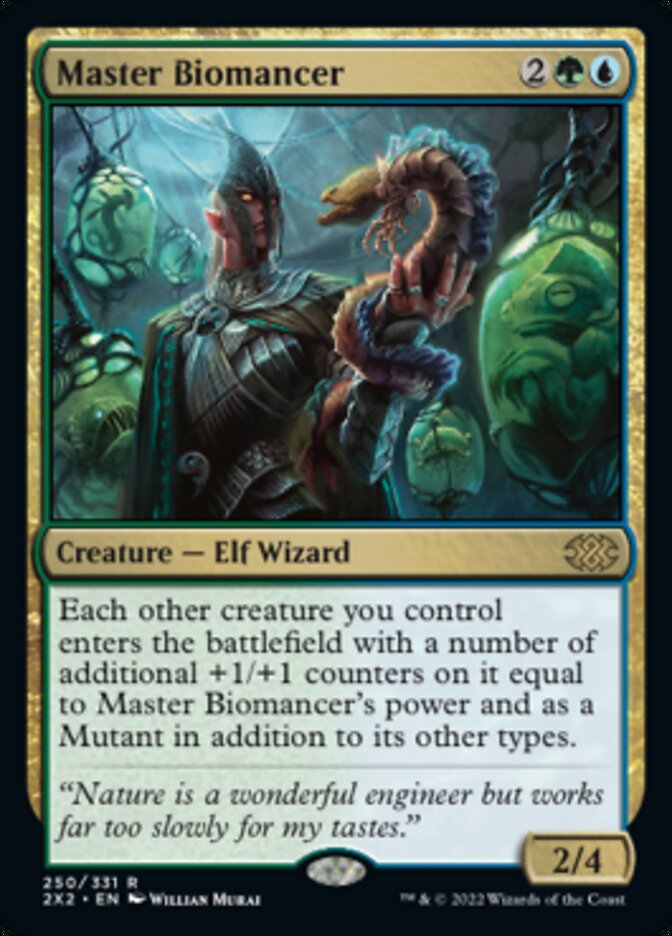 Master Biomancer [Double Masters 2022] Foil