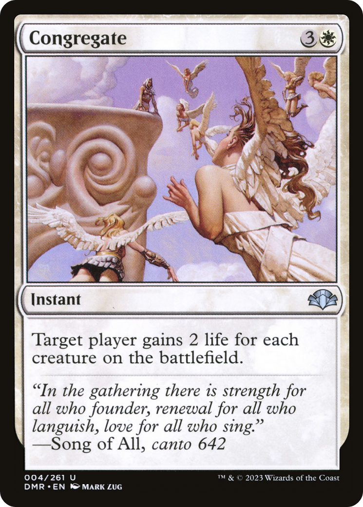 Congregate [Dominaria Remastered] Foil