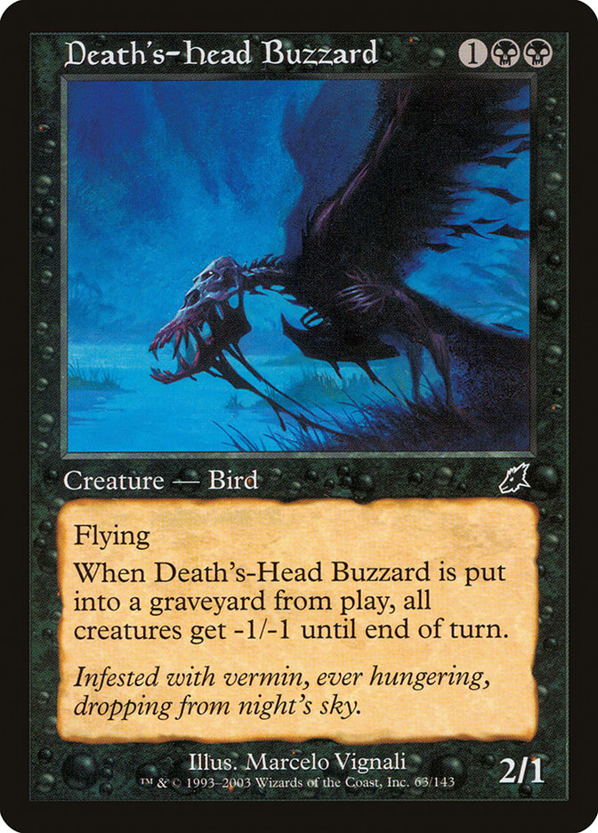 Death's-Head Buzzard [Scourge] Foil