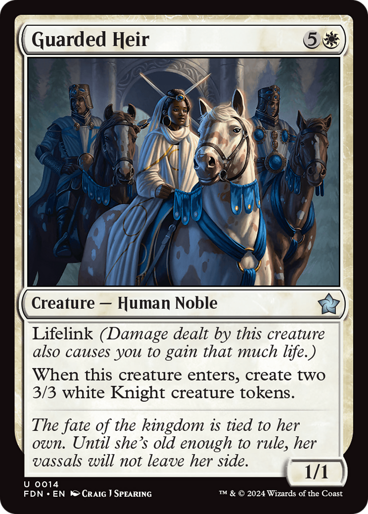 Guarded Heir [Foundations] Foil