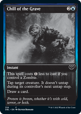 Chill of the Grave [Innistrad: Double Feature] Foil