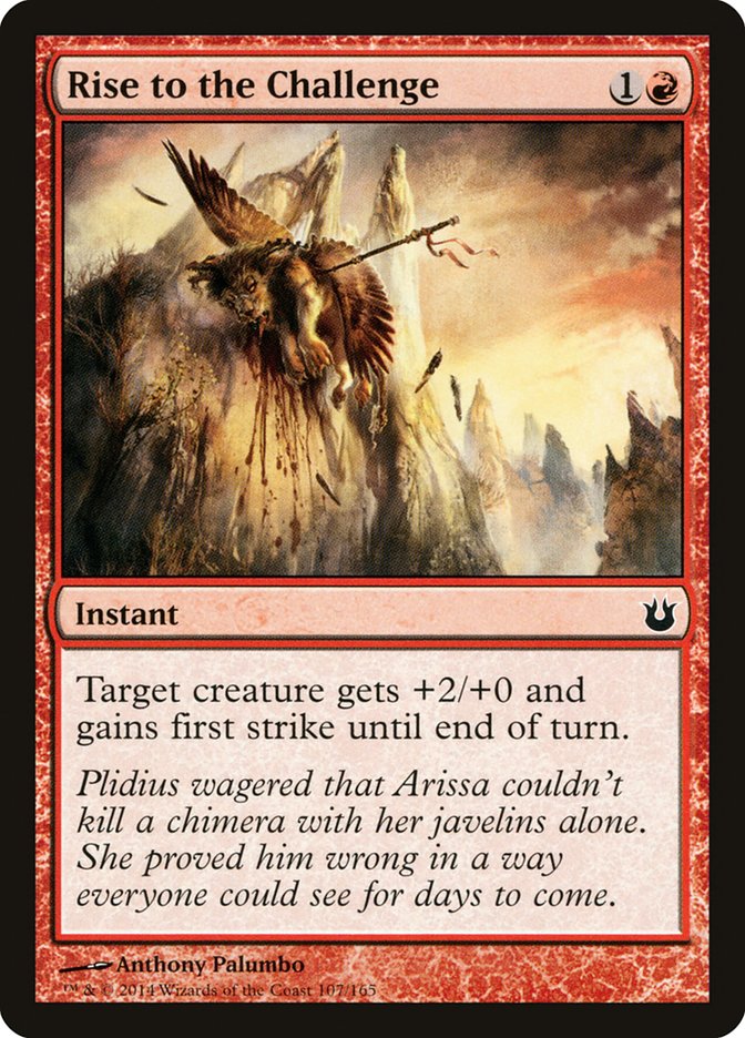 Rise to the Challenge [Born of the Gods] Foil