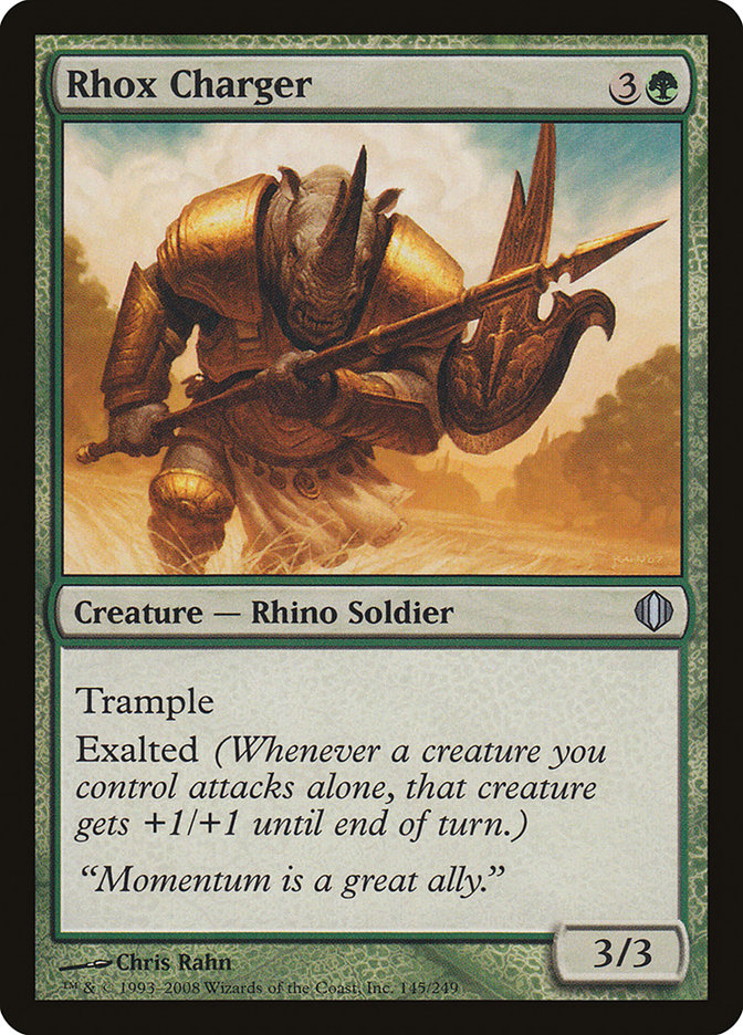 Rhox Charger [Shards of Alara] Foil