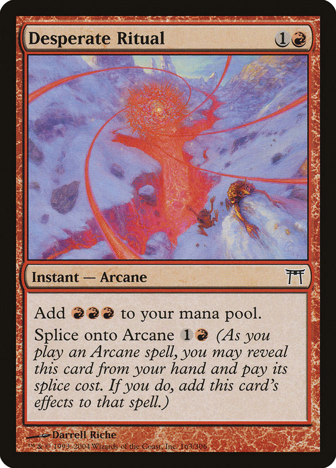 Desperate Ritual [Champions of Kamigawa] Foil