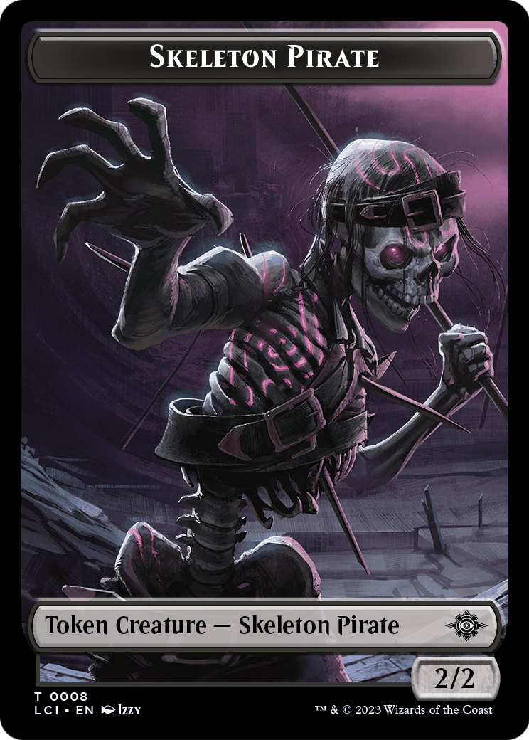 Skeleton Pirate  [The Lost Caverns of Ixalan Tokens] Foil
