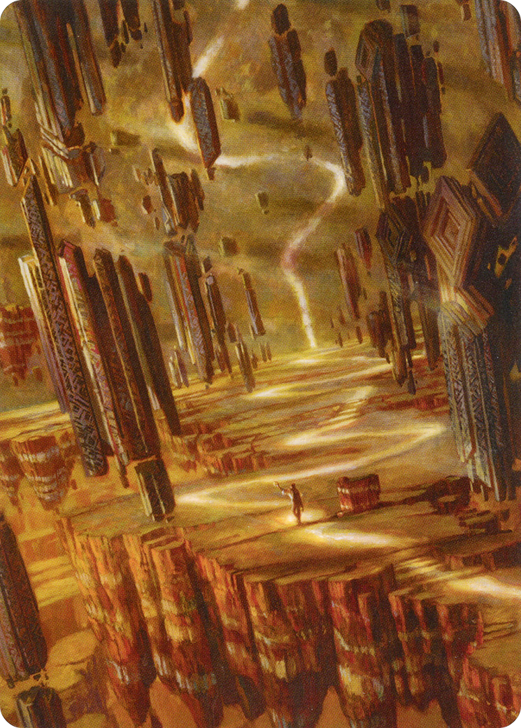 Brightclimb Pathway // Brightclimb Pathway  [Zendikar Rising Art Series] (Borderless) Foil