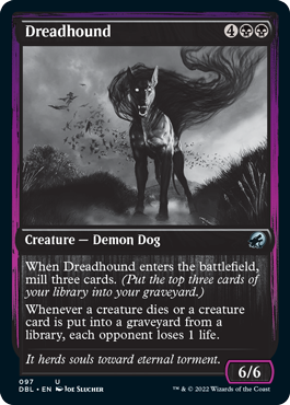 Dreadhound [Innistrad: Double Feature] Foil