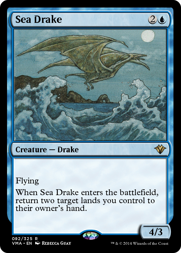 Sea Drake  [Vintage Masters] Foil